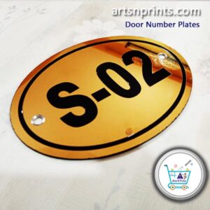 Stylish Door Number Plates in Maharashtra | Fast Dispatch Across Mumbai, Pune & Nagpur